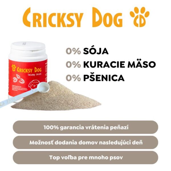 Twinky kĺbový prášok s extraktom zo zelených mušlí (s odmerkou) – 150 g - Image 5