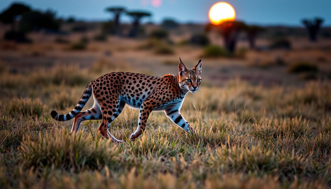 serval mačka