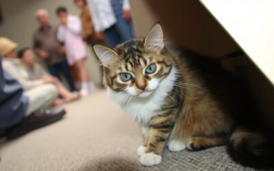 Strach mačky z cudzích ľudí – Všetko, čo musíš vedieť!