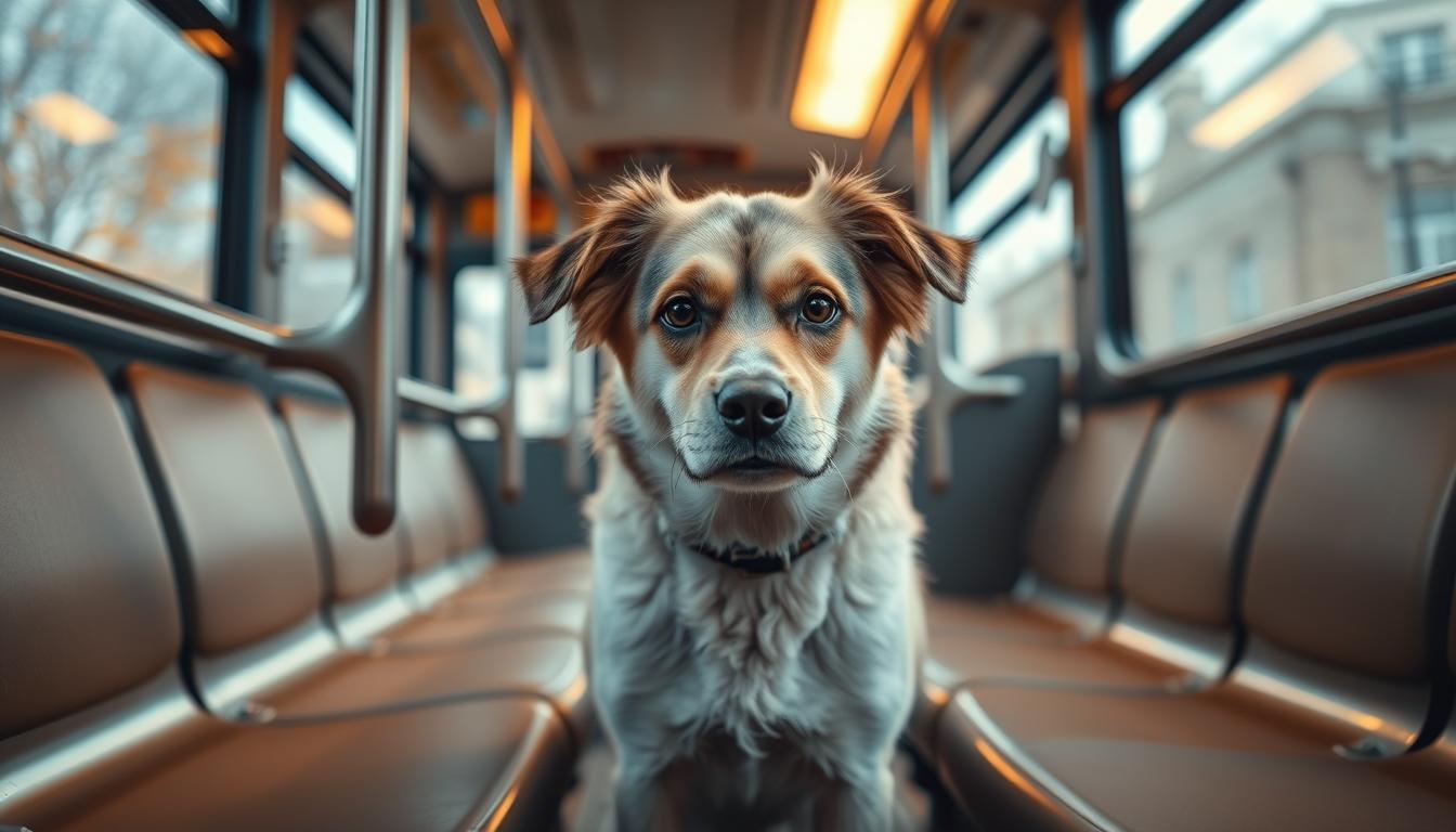 pes v autobuse