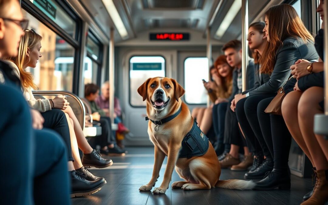 Privykanie psa na verejnú dopravu