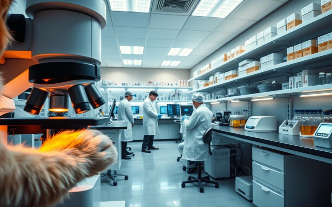 laboratórne vyšetrenia pre psov