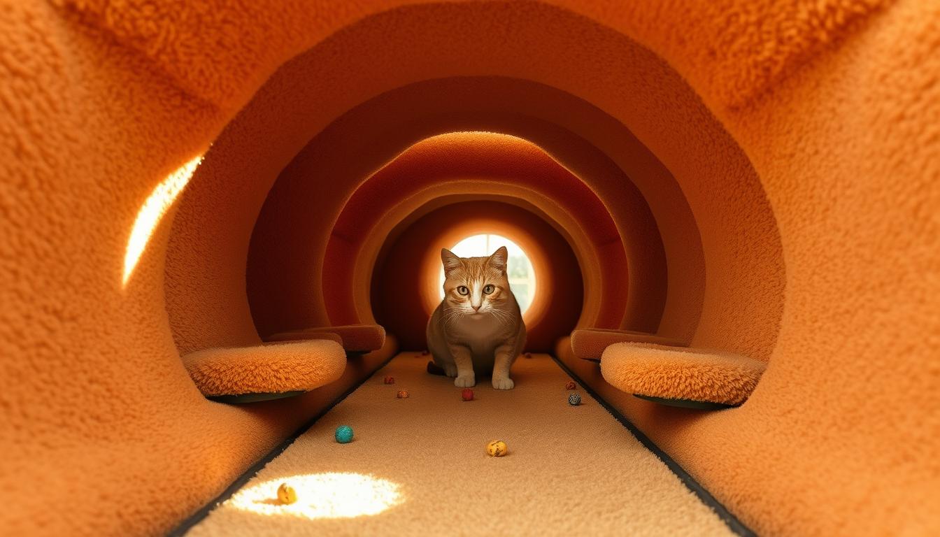 tunel na hranie pre mačky