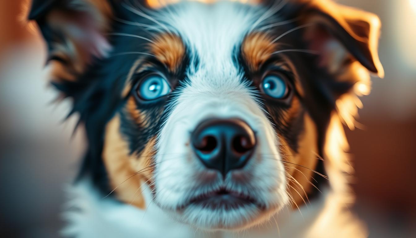 border collie poruchy vývoja očí