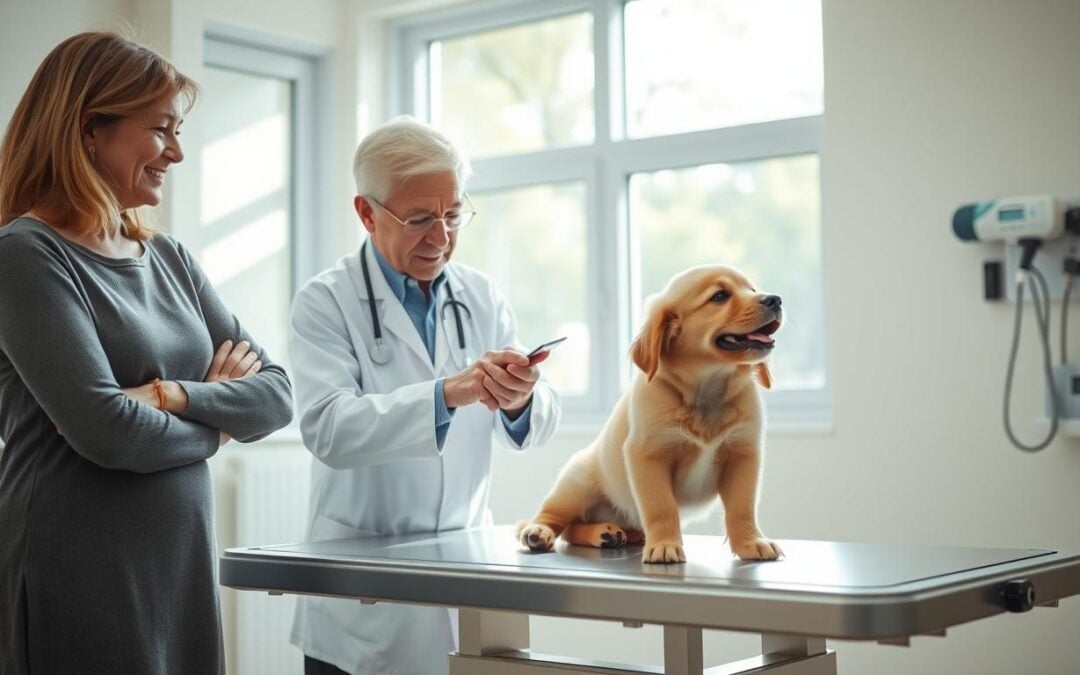 pravidelná veterinárna prehliadka psa