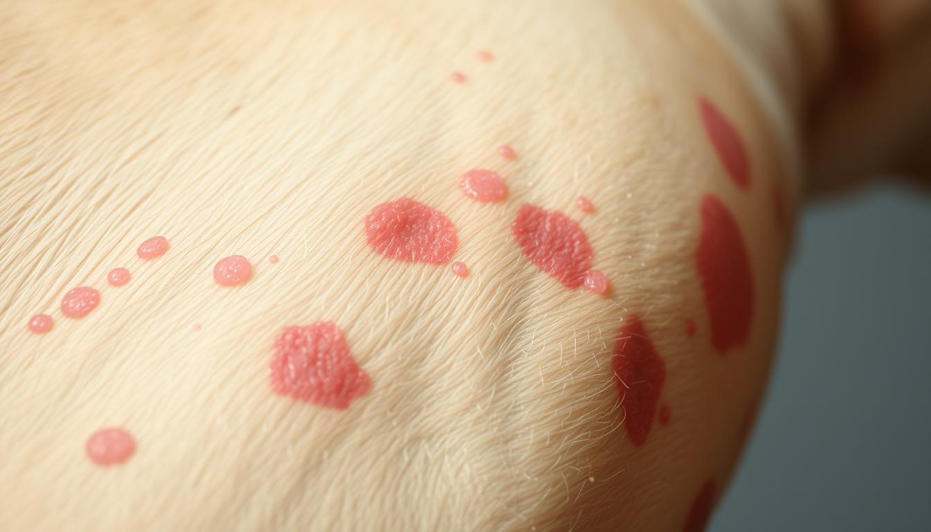 eozinofilná dermatitída u psa