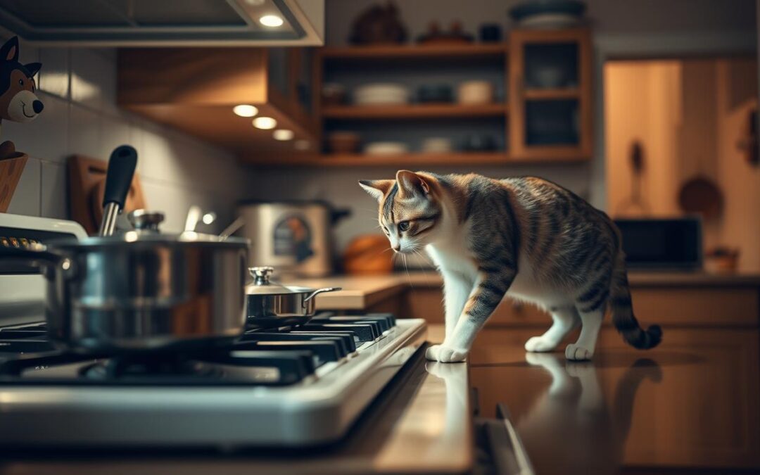 Nebezpečenstvá v kuchyni pre mačky – Všetko, čo o tom musíš vedieť!