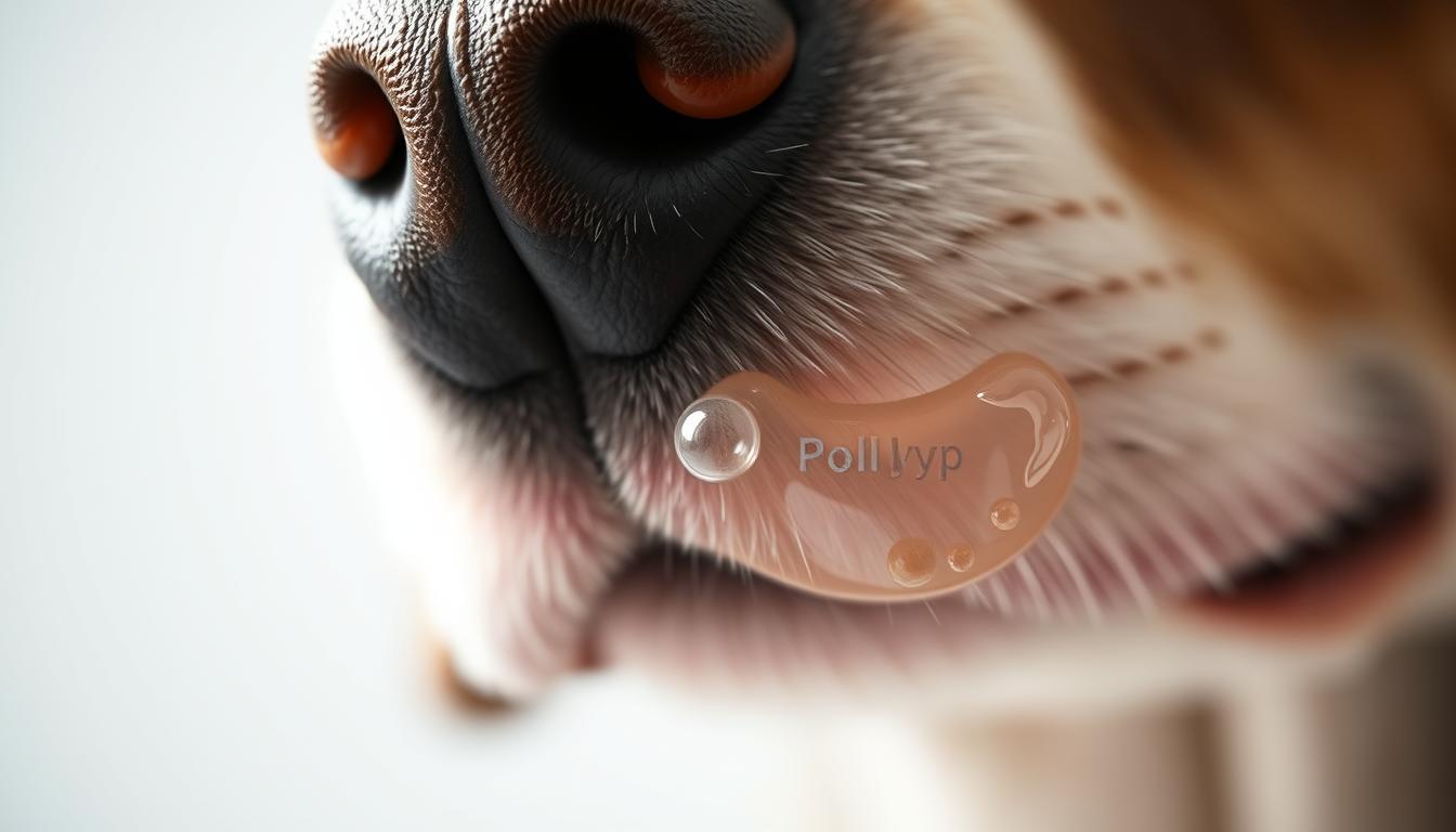 nosový polyp u psa
