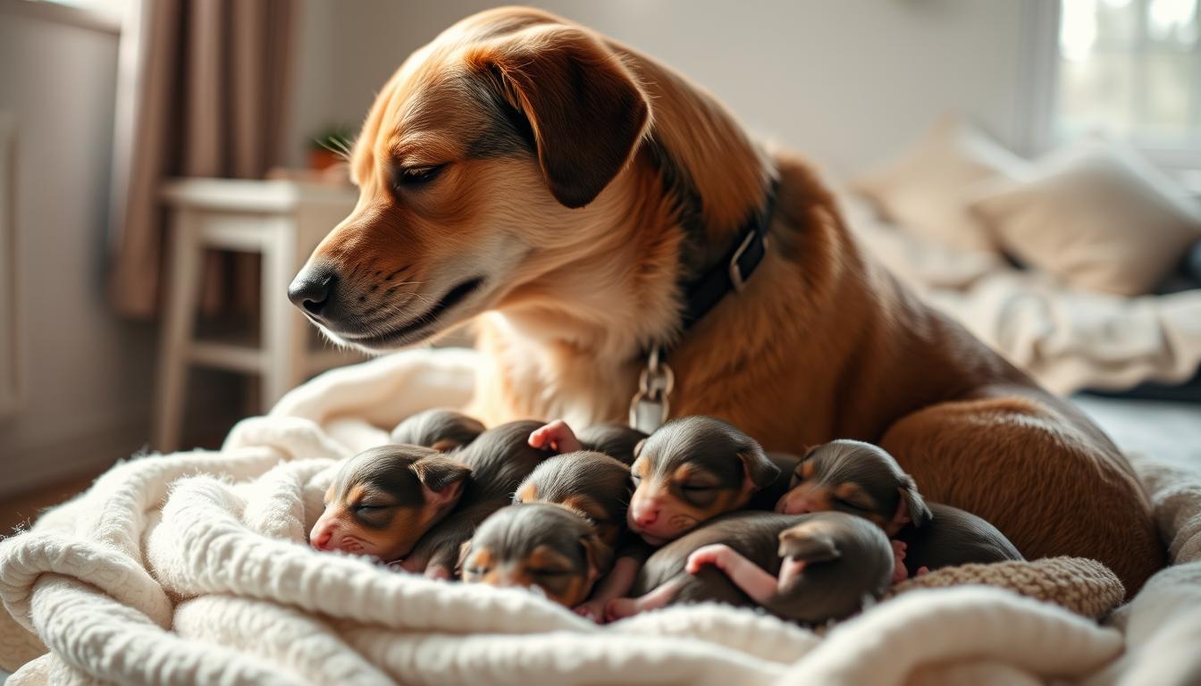 popôrodné komplikácie u psa