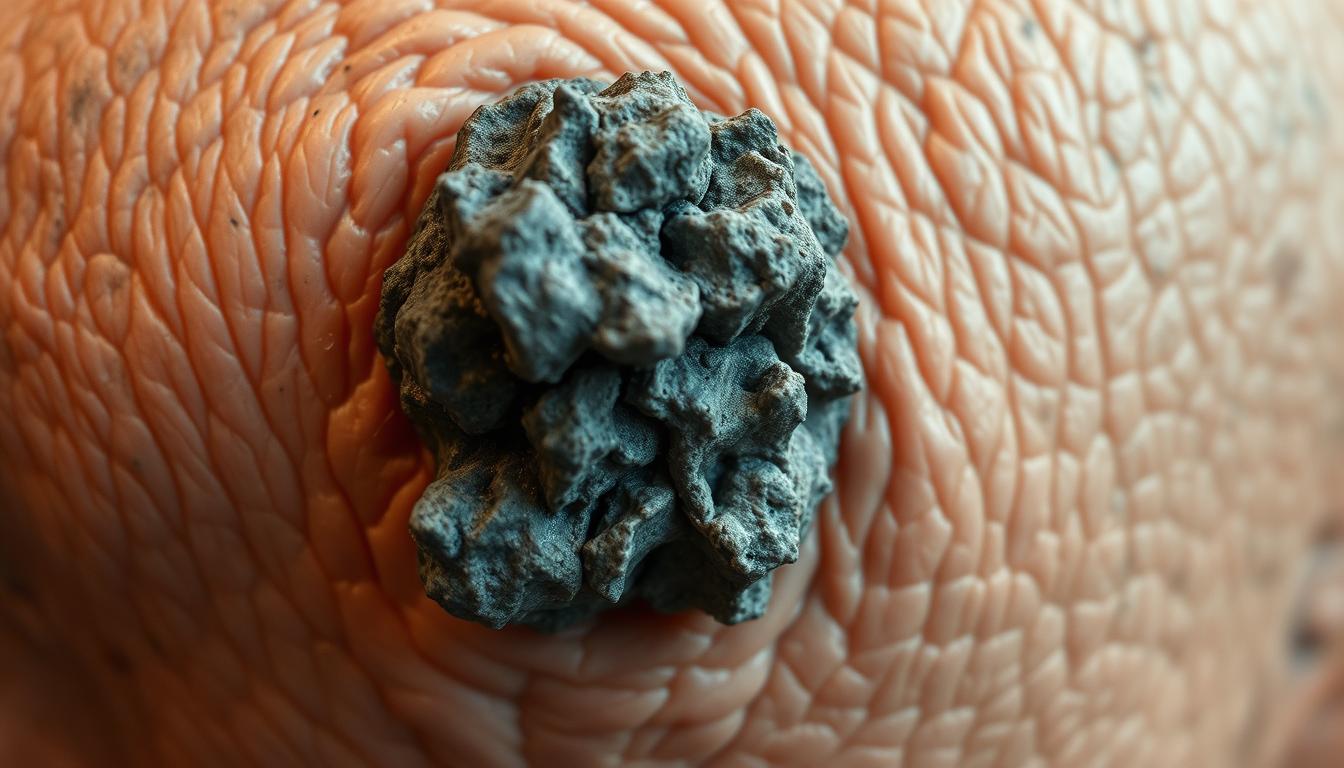 rohovitý výrastok (zriedkavé kožné ochorenie)