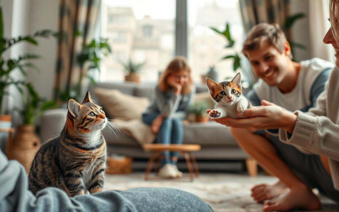 Vzťah mačky k cudzím ľuďom – Všetko, čo o tom musíš vedieť!