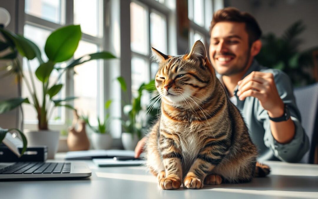 Zníženie stresu na pracovisku pomocou mačky – Všetko, čo o tom musíš vedieť!