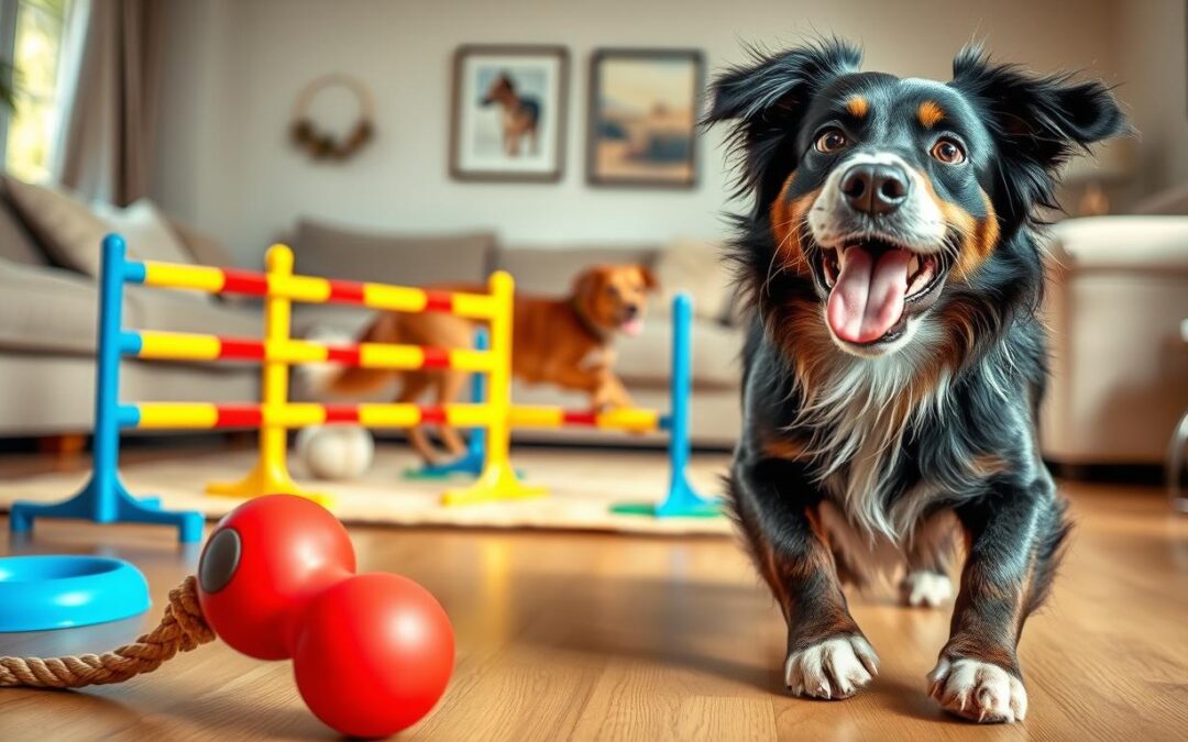 Ako udržať psa aktívneho aj v byte počas letných dní?