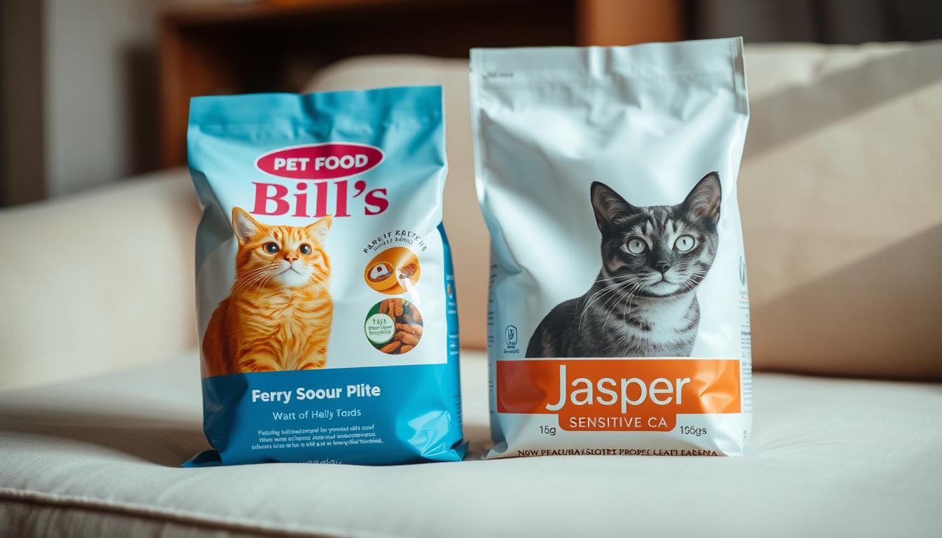 bill’s mokré krmivo vs jasper suché krmivo