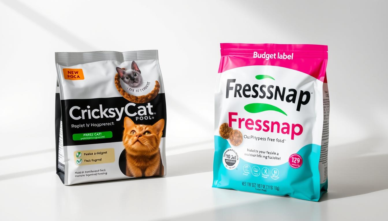 cricksycat vs fressnapf vlastná značka krmiva