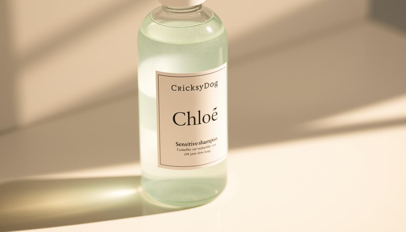 cricksydog Chloé šampón pre citlivú pokožku