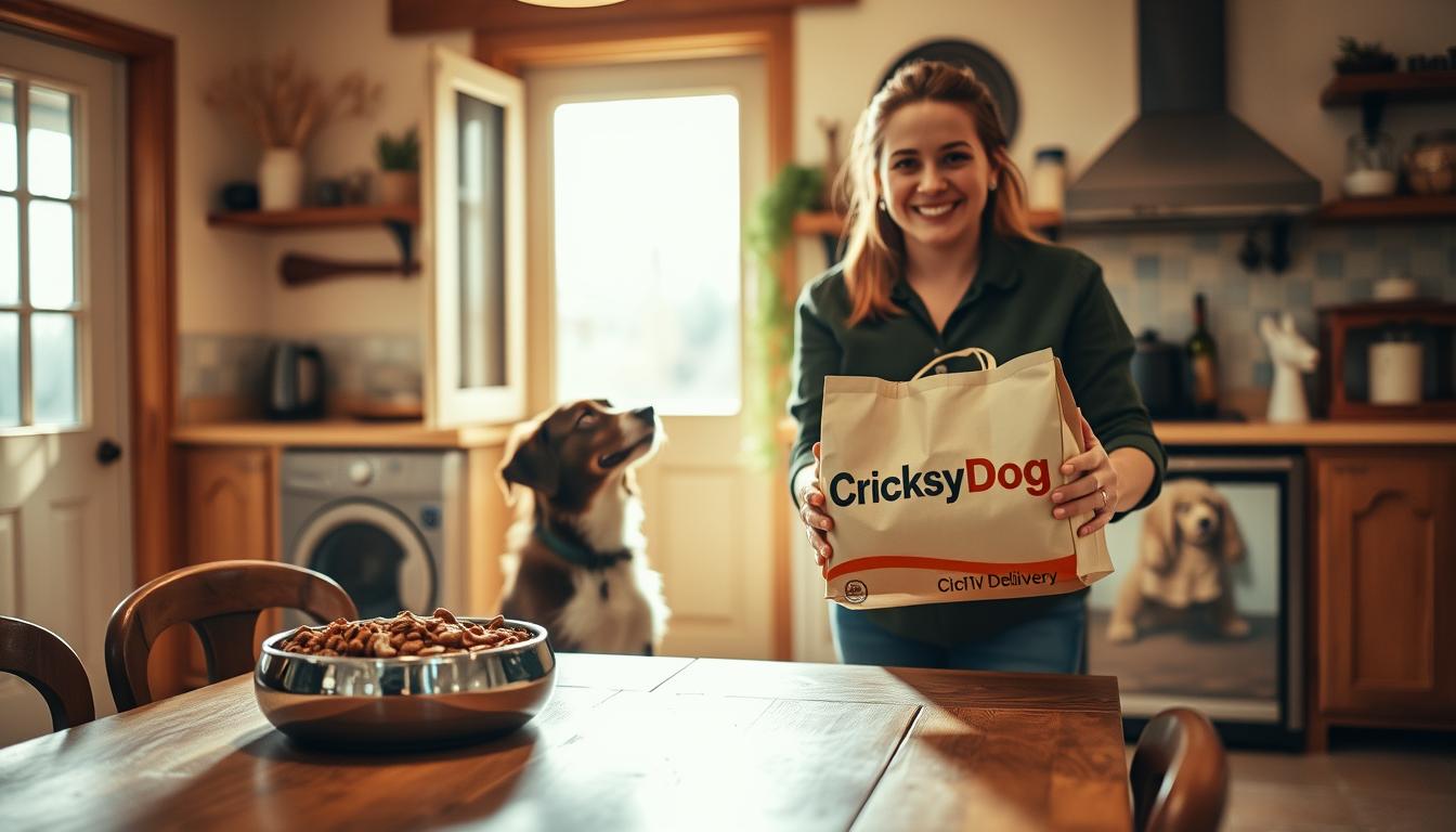 cricksydog doručenie krmiva pre psov domov