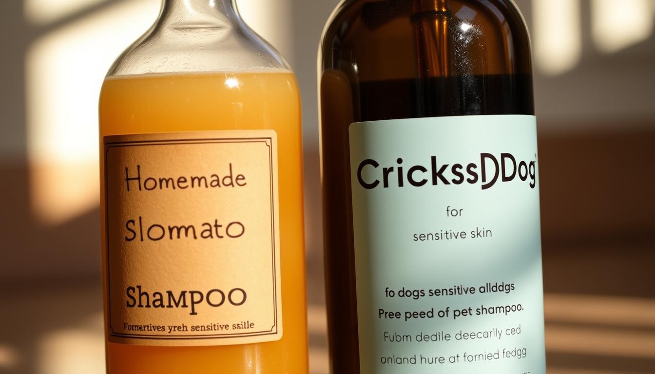domáci šampón vs cricksydog šampón pre psa