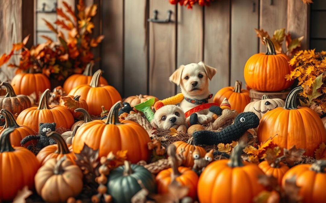 Halloween dekorácie bezpečné pre psa