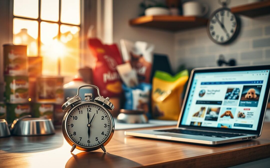Blog 15 Najlepší čas na online objednávku krmiva – nezmeškaj