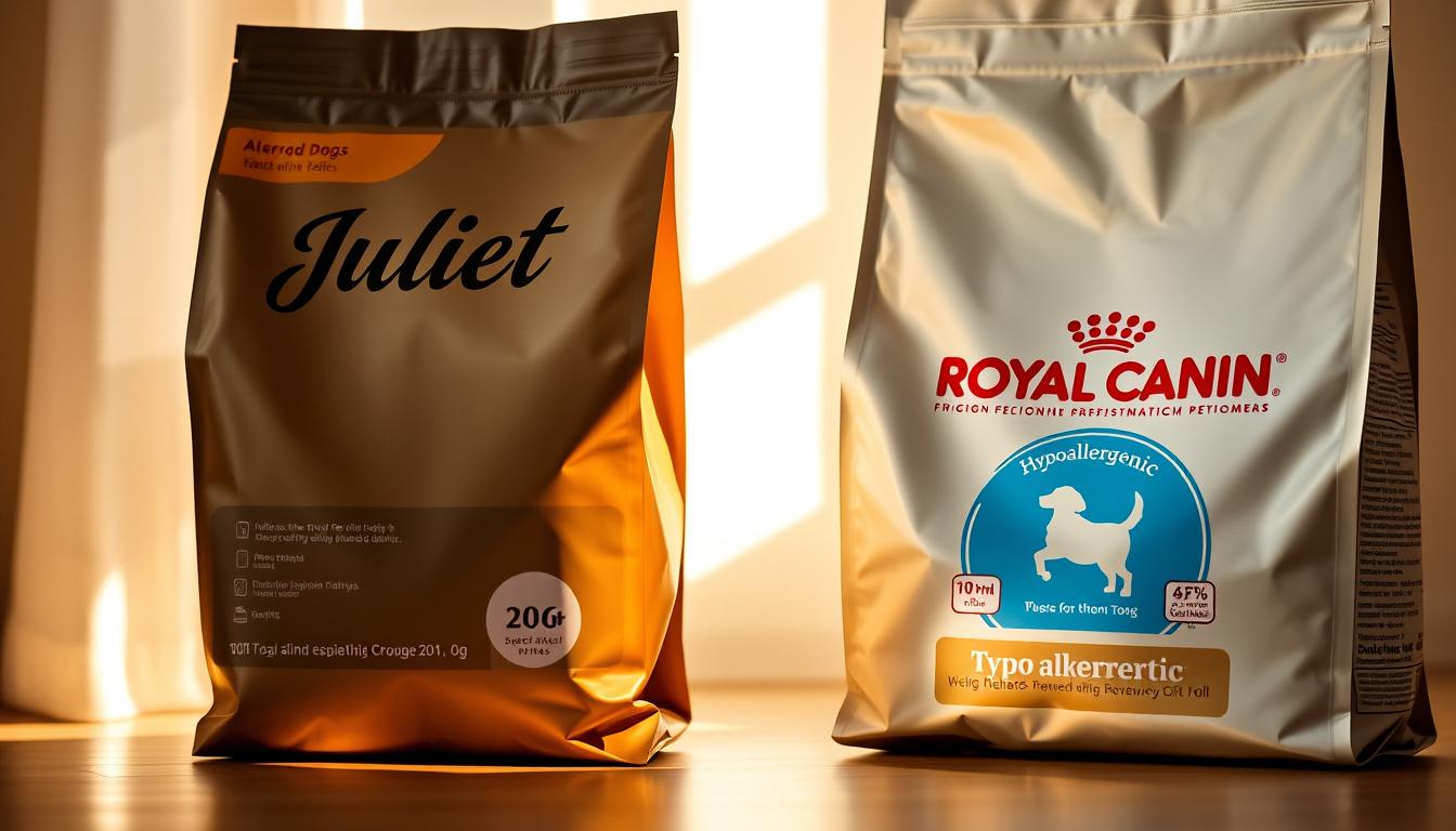 juliet vs royal canin hypoalergénne krmivo pre psa