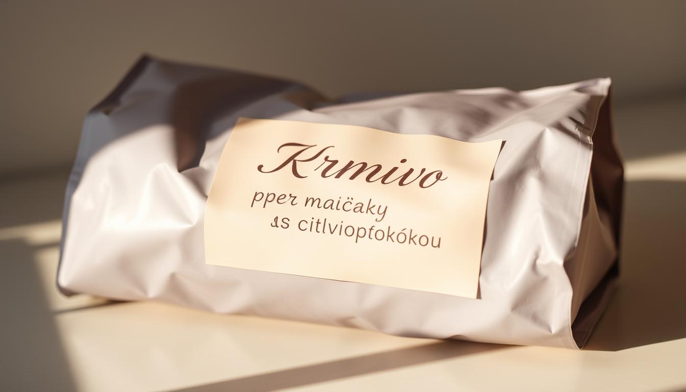 krmivo pre mačky s citlivou pokožkou