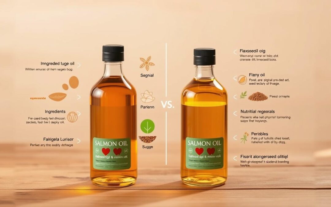 lososový olej vs ľanový olej pre psa