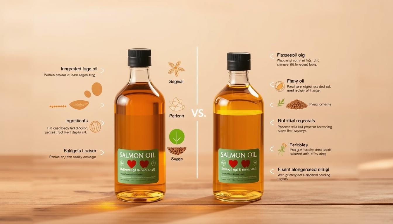 lososový olej vs ľanový olej pre psa