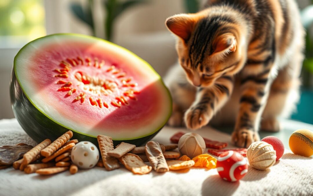mačka leto melón