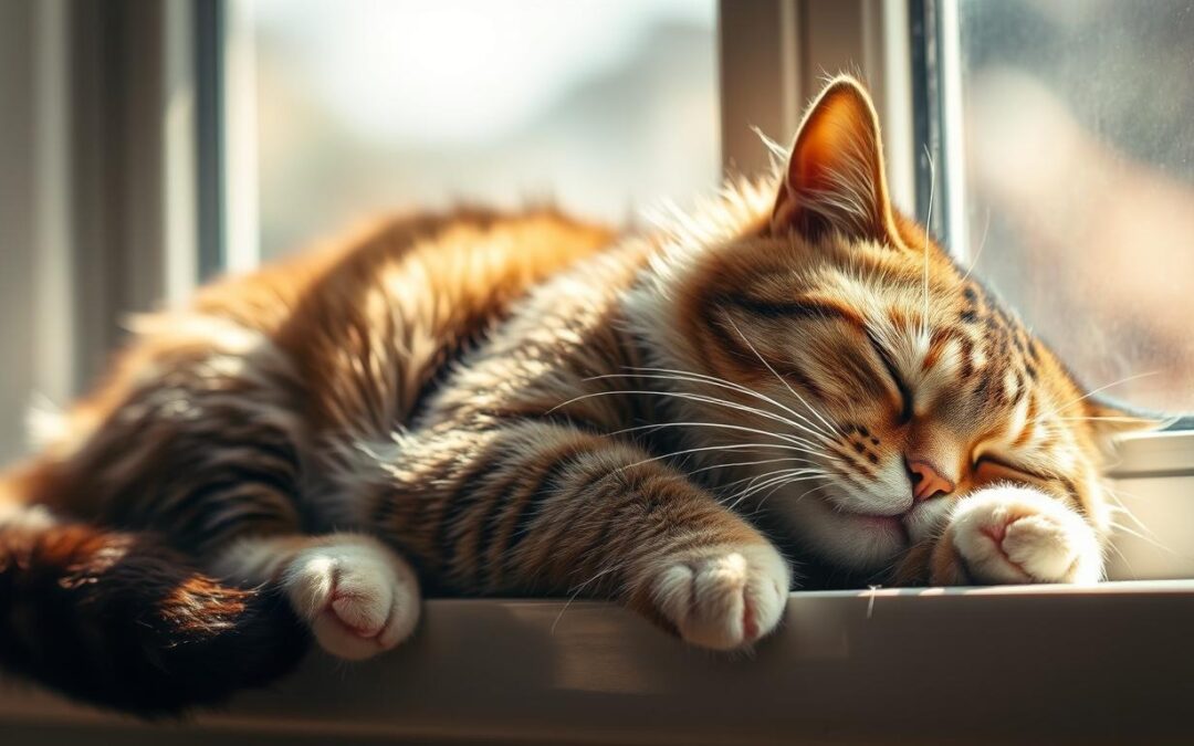 Prečo mačka ťažko spí počas letných horúčav?