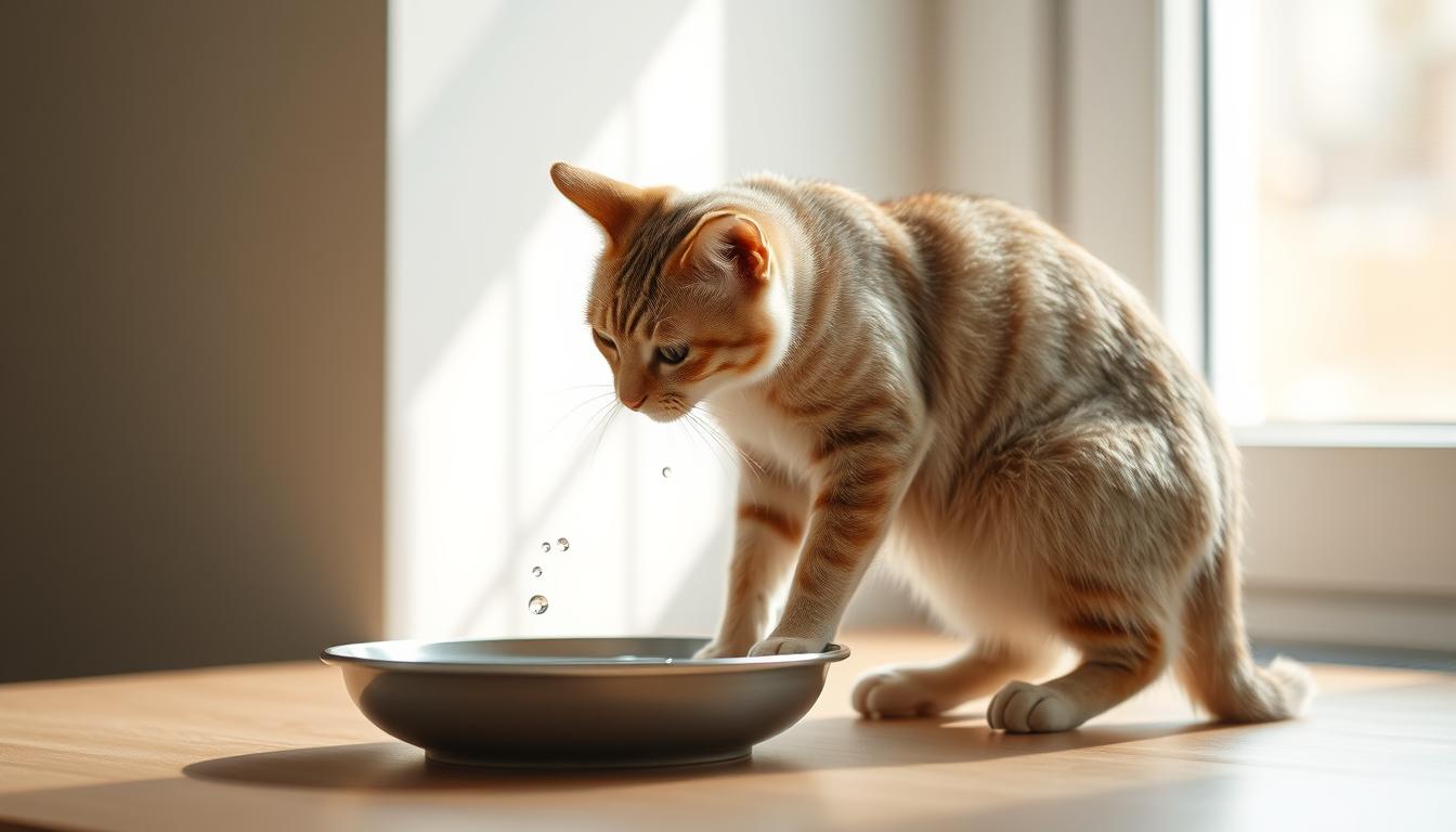 mačka málo pije – podpora trávenia