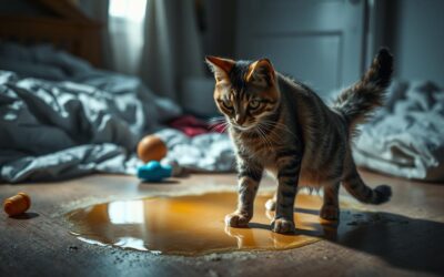 Mačka čoraz častejšie močí v byte – stres alebo choroba?