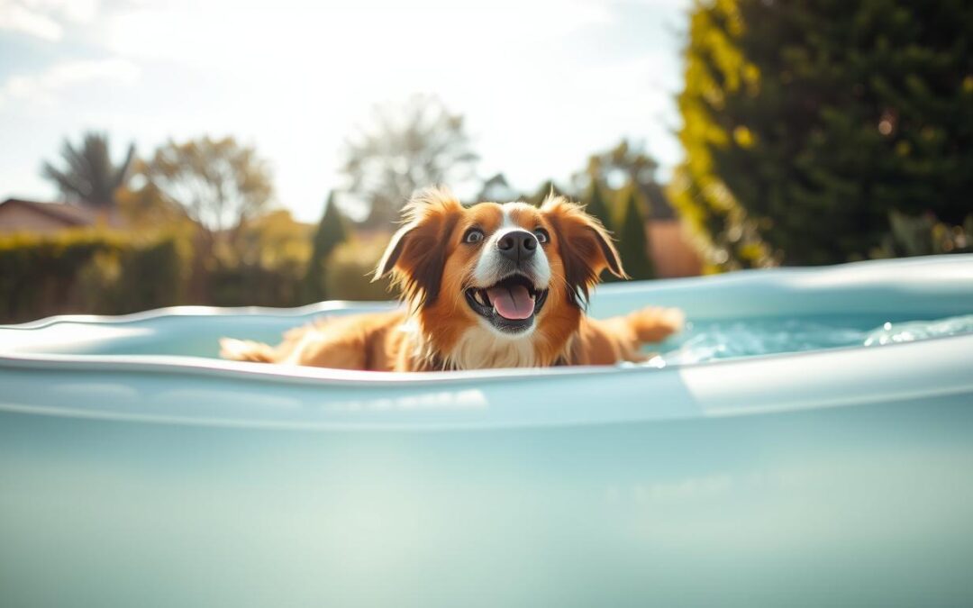 Vyplatí sa kúpiť nafukovací bazén pre psa?