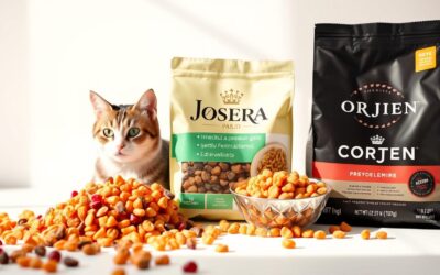 Porovnanie krmív šetrných k tráveniu: CricksyCat, Josera, Orijen