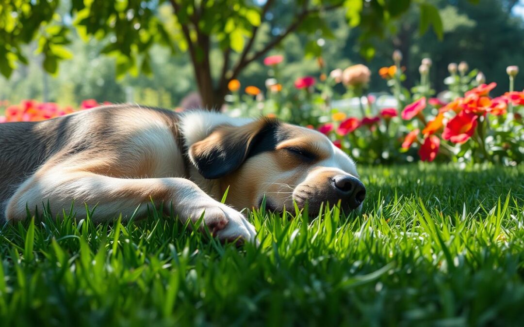 Prečo pes celý deň prespí počas leta?