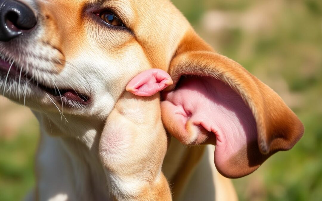 Letné svrbenie uší u psa – čo robiť?