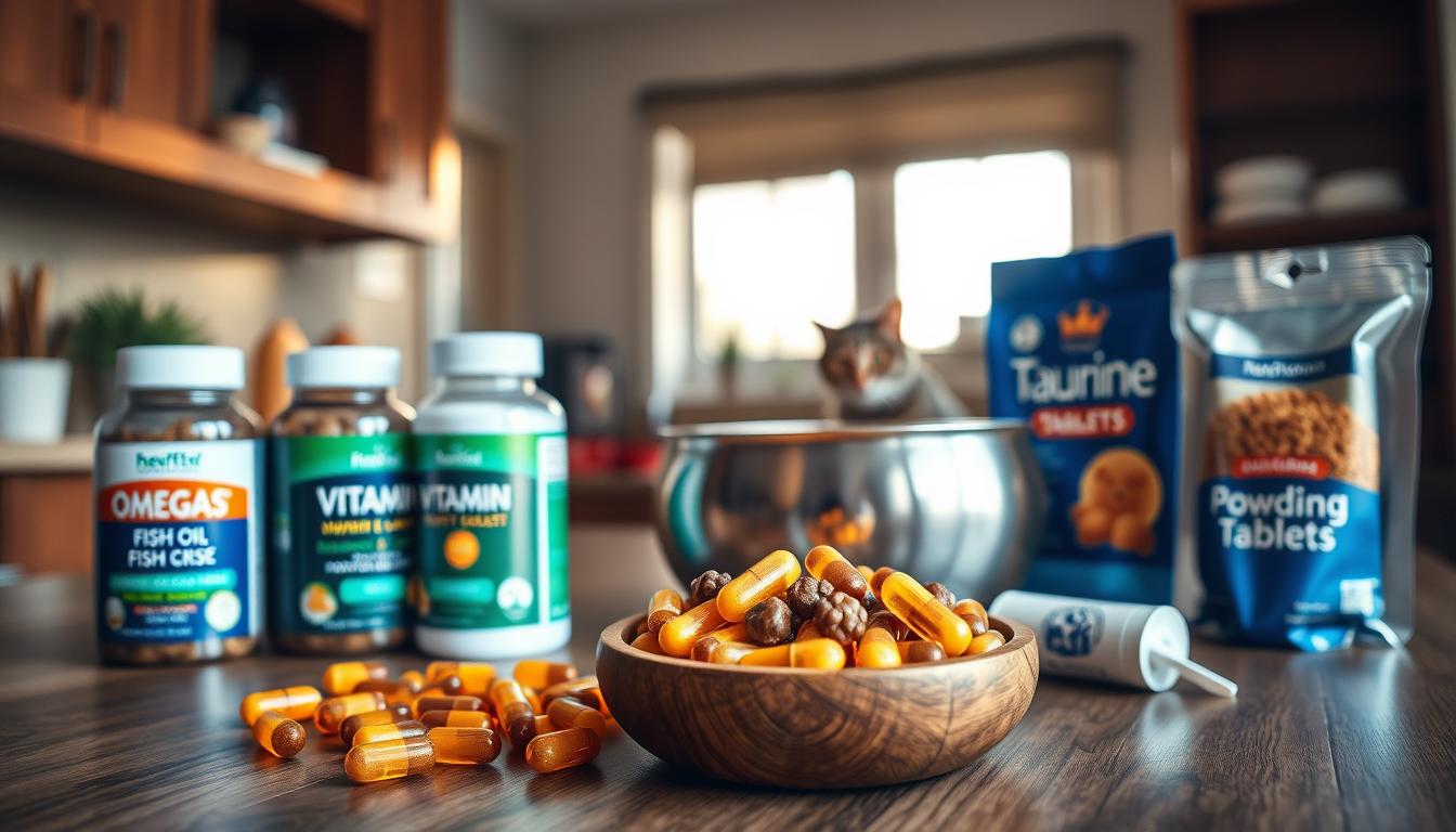 taurín a omega-3 pre mačky – na čo sú dobré?