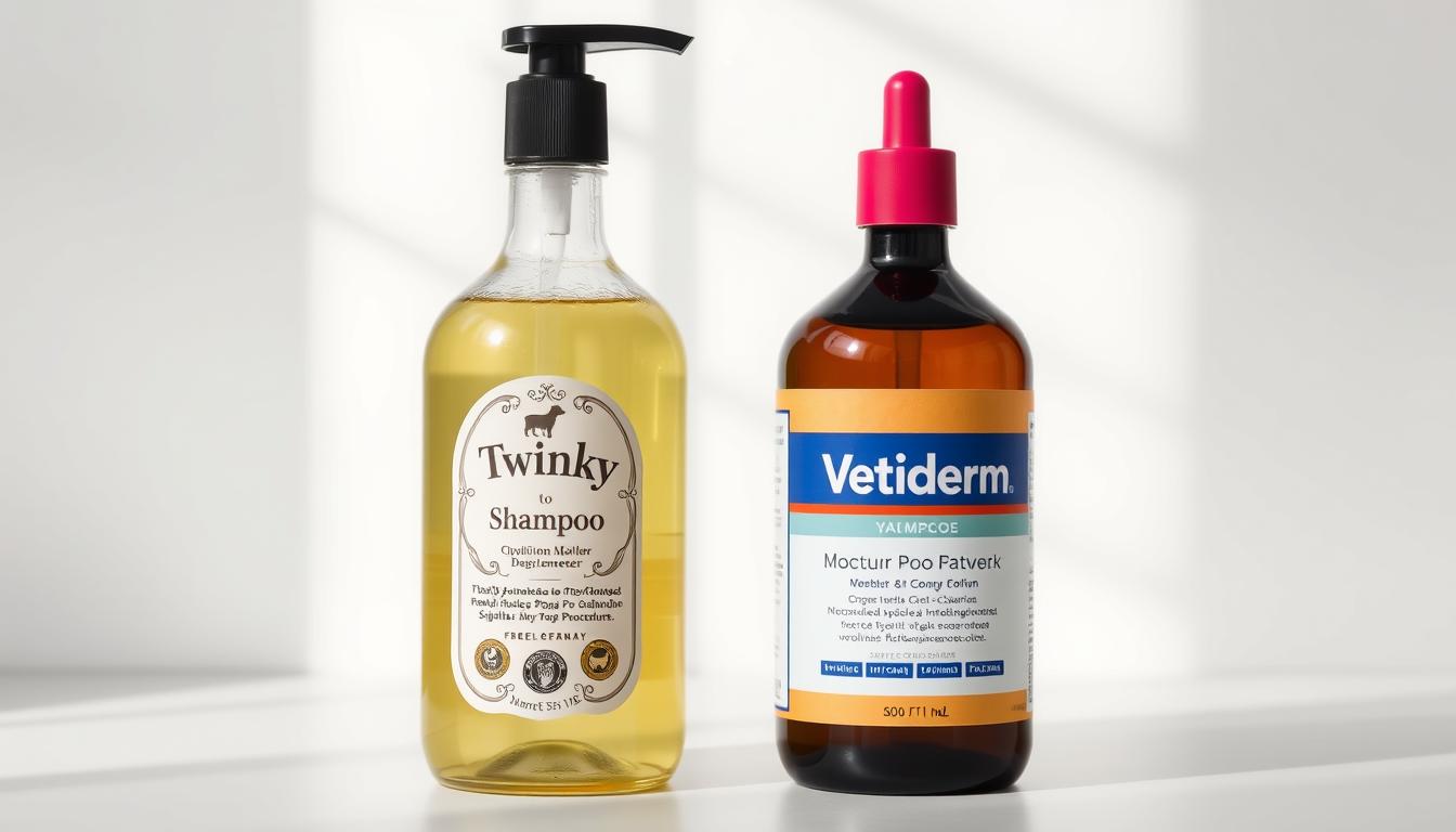 twinky šampón vs vetriderm pre psov
