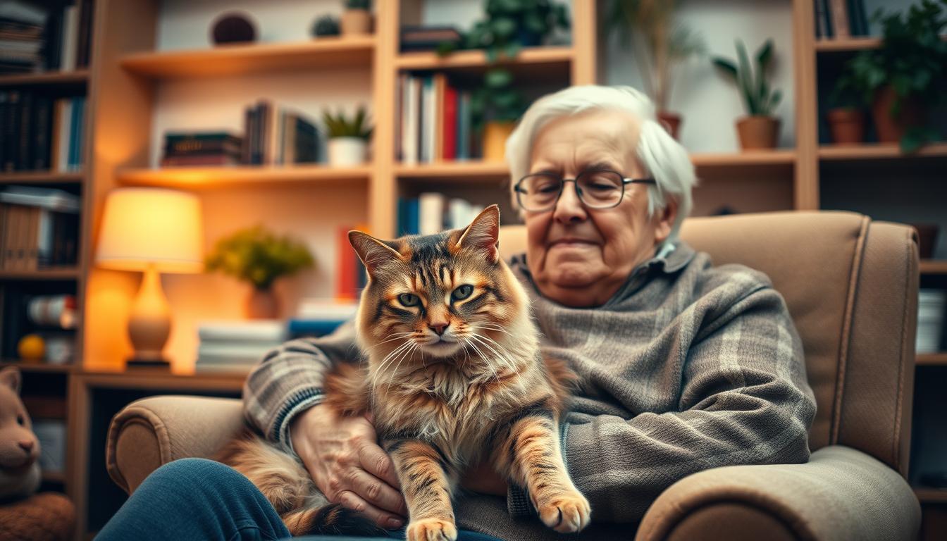 adopcia-macky-k-starsiemu-cloveku adopcia mačky k staršiemu človeku