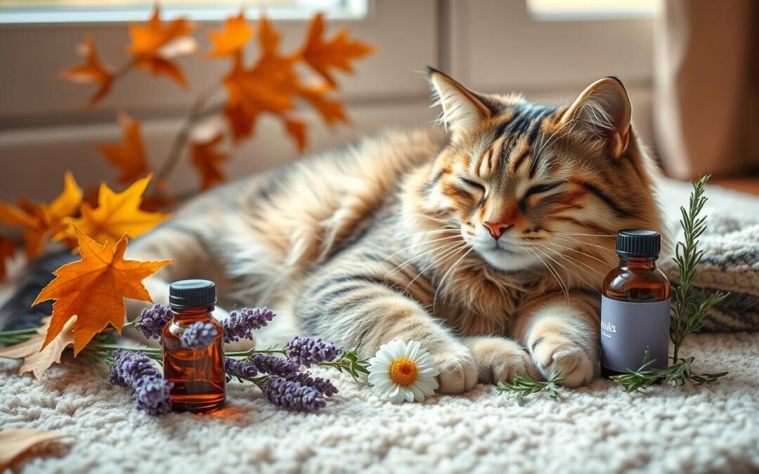 Mačací blog 14 Jesenná aromaterapia pre mačky – existuje to?