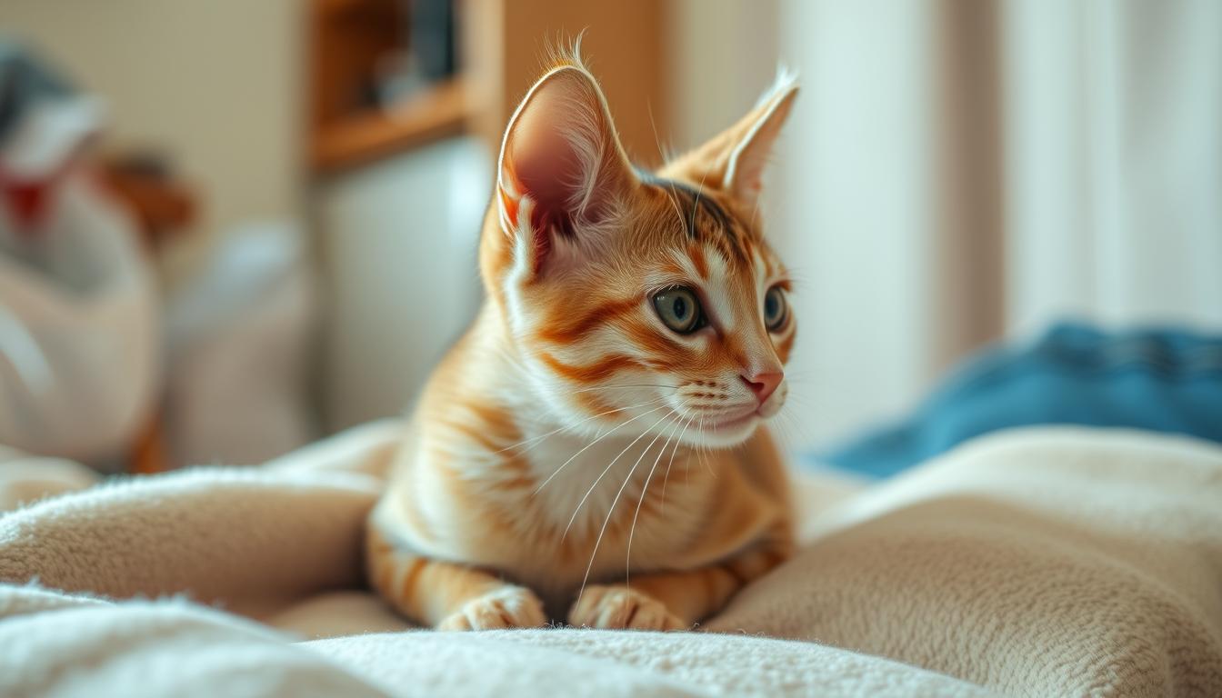 citlivost-macky-z-utulku-na-zvuky citlivosť mačky z útulku na zvuky