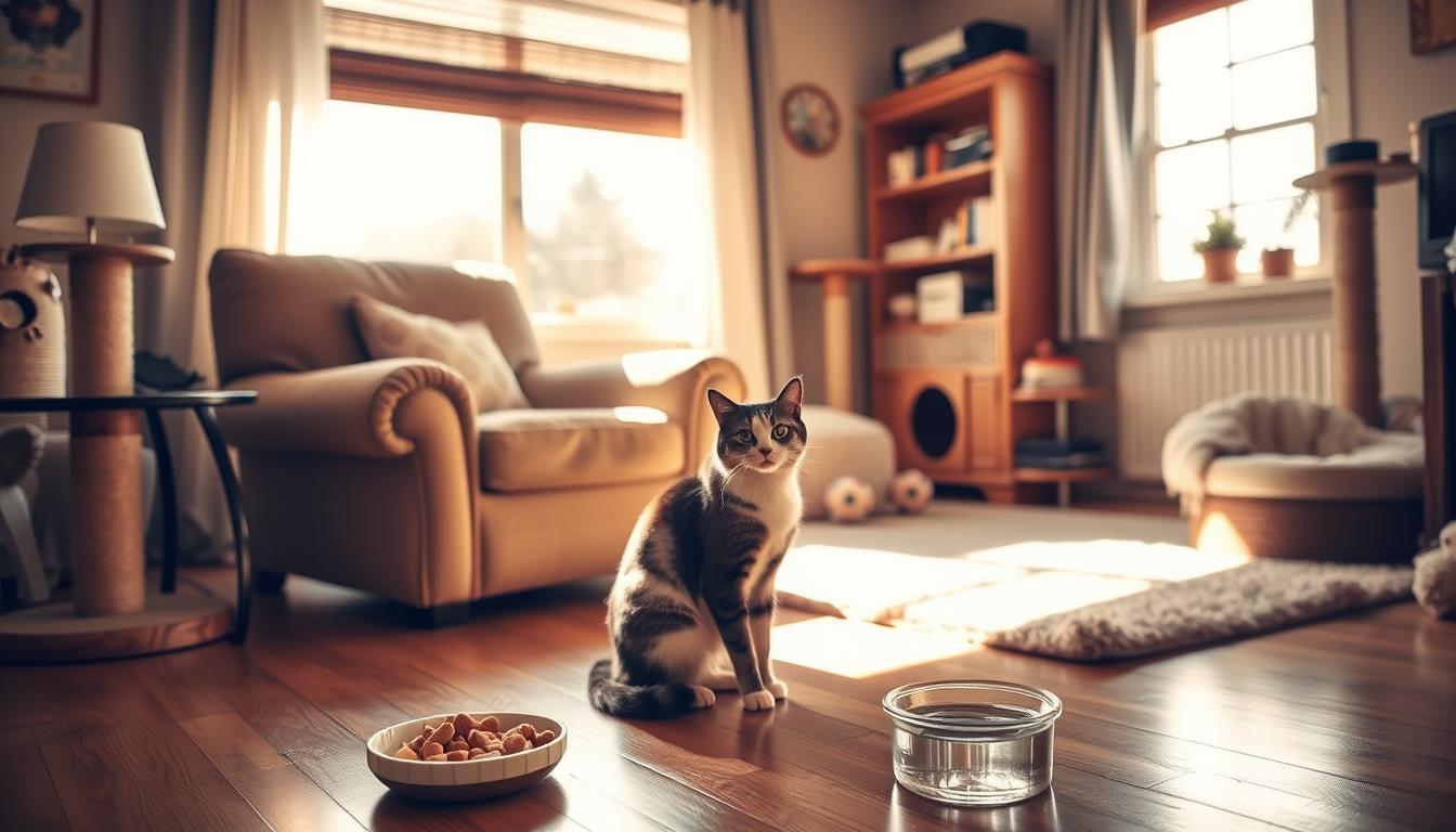 mačka a dovolenka po adopcii