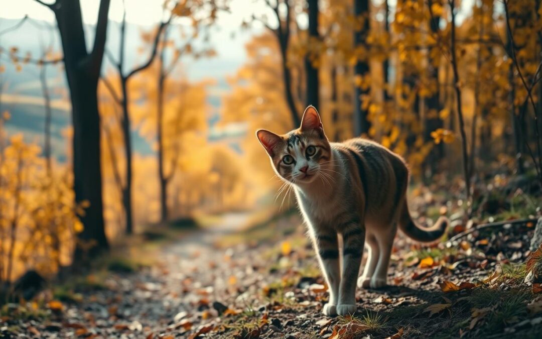 Jesenné výlety s mačkou – možné alebo nie?