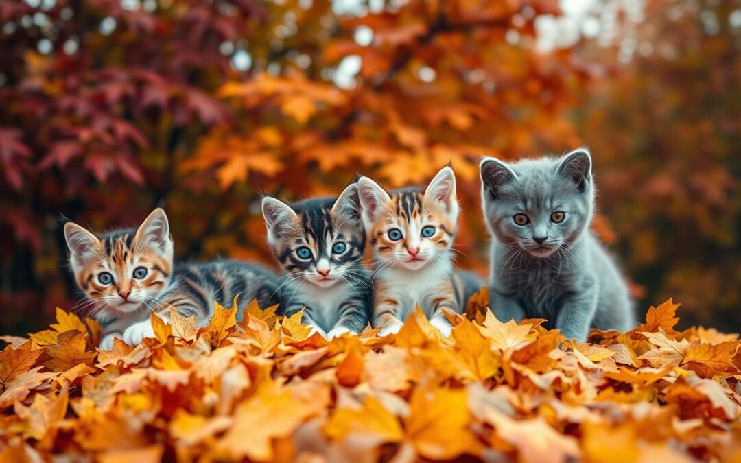 Jesenné nápady na mená pre nové mačky