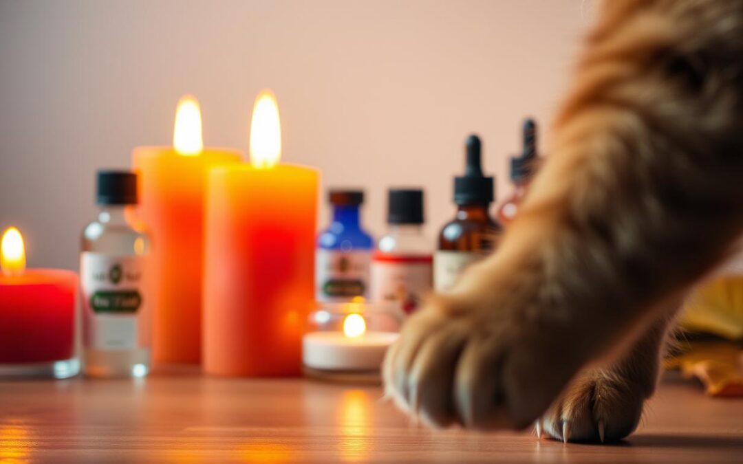 Jesenné vonné sviečky pre mačky – čo NEpoužívať!