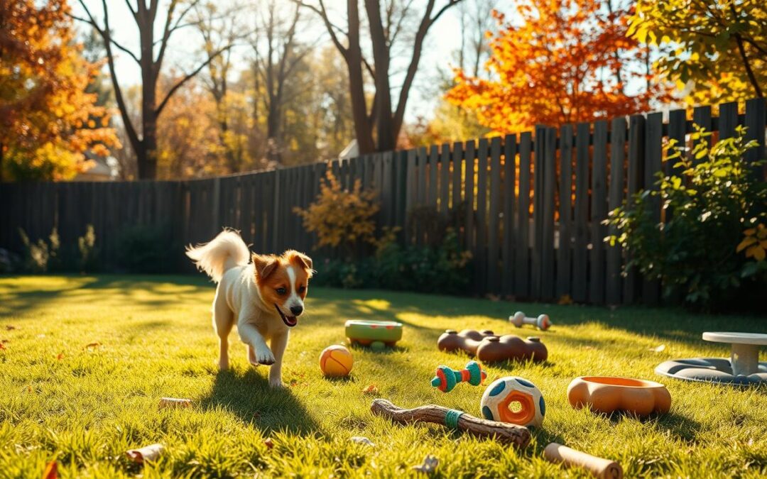 Jesenné hry psov na záhrade – bezpečnosť na prvom mieste