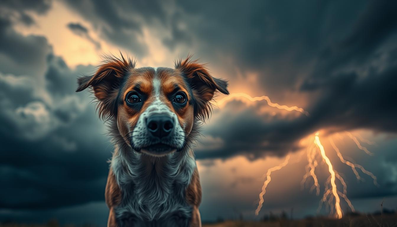 pes citlivosť na búrky správanie jeseň