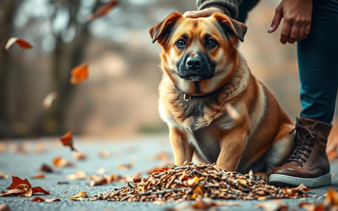 Jesenné jedenie mačacích výkalov u psov – ako ho odnaučiť?