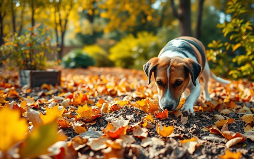 Prečo tvoj pes viac kope na záhrade na jeseň?