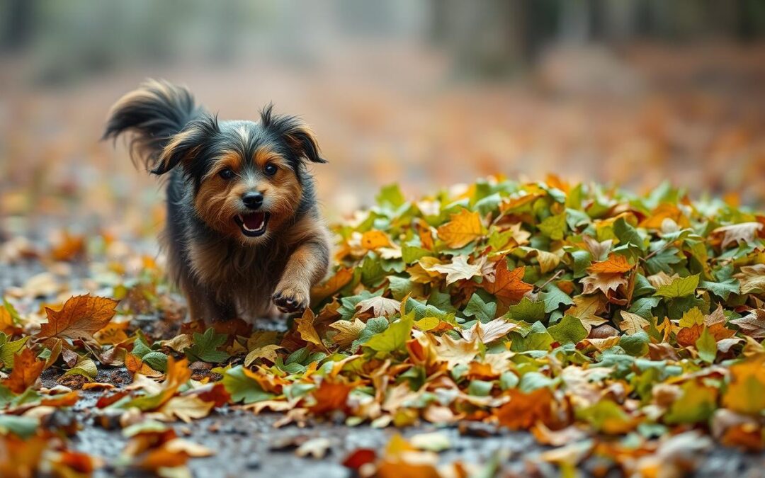 Psy a mokré lístie – neškodná hra alebo riziko infekcie?